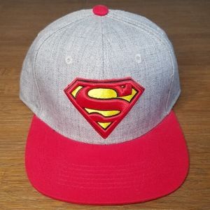 Superman DC Comics Classic Symbol SnapBack hat (Single Hat)
